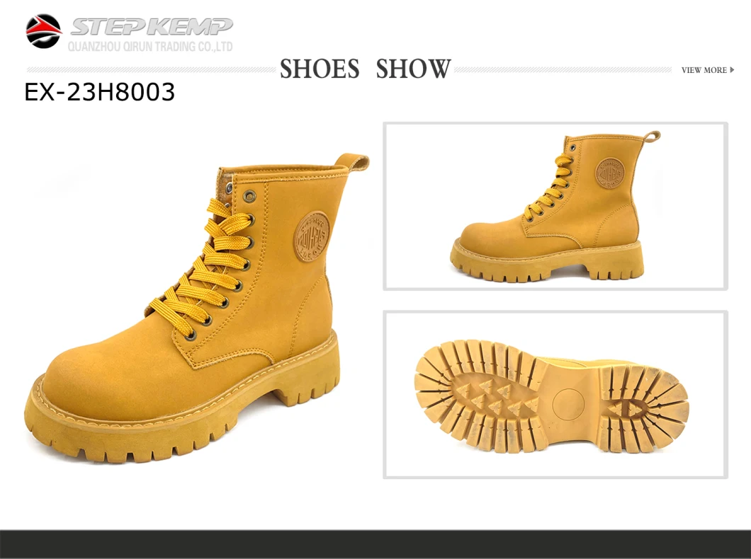 Safety Casual Outdoor Boots Women Action Leather Shoes Ex-23h8003